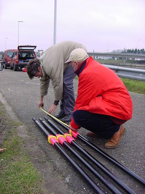 afstellen van de riemen