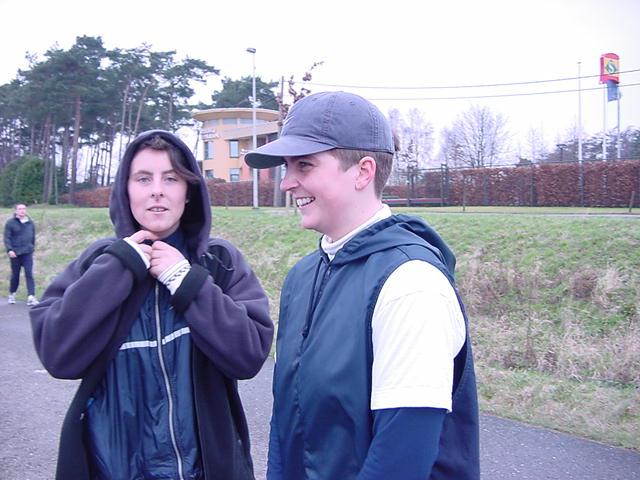 Martine en Heidi